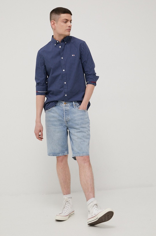 Superdry szorty jeansowe M7110295A.6UV niebieski SS22