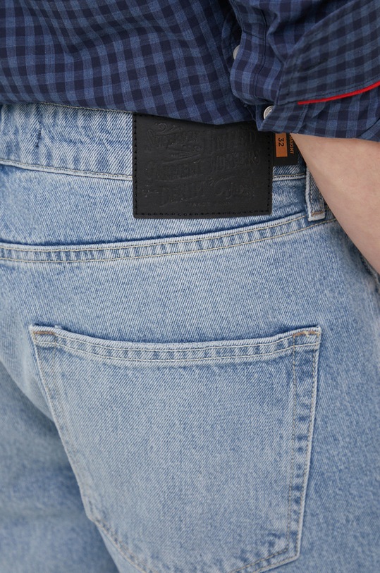 Superdry szorty jeansowe niebieski M7110295A.6UV
