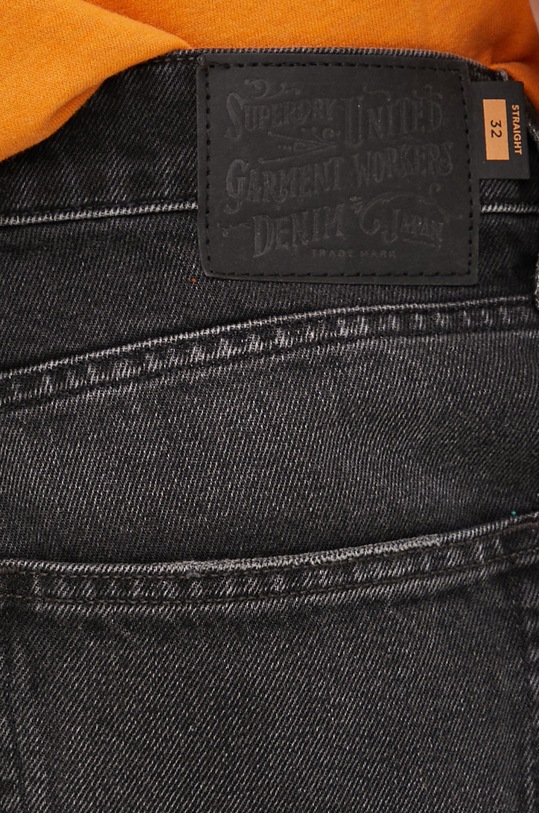 Superdry pantaloni scurti jeans negru M7110295A.7CO