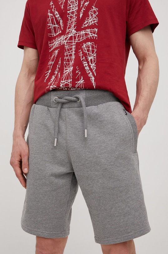 Superdry szorty melanż szary M7110305B.5XZ