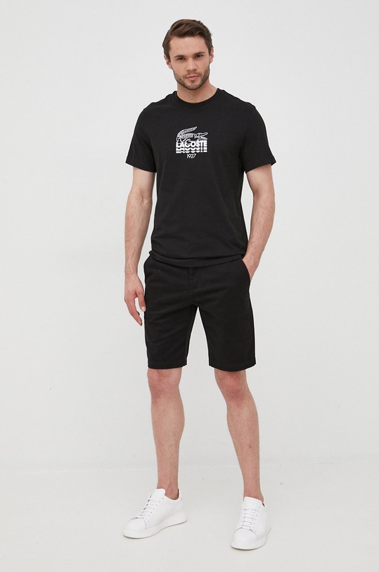 Lyle & Scott szorty SH800VC.Z865 czarny SS22