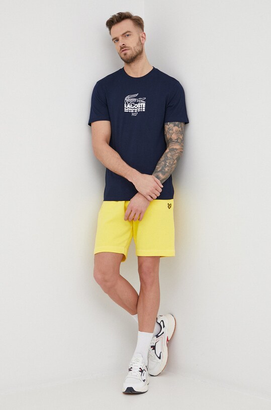 Lyle & Scott szorty bawełniane ML1619V.W586 żółty SS22