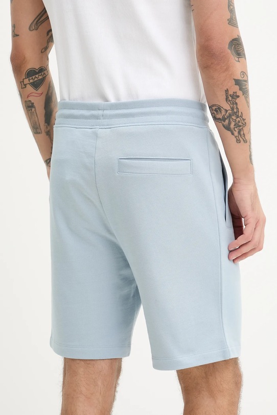 Odzież HUGO szorty bawełniane Diz222 50466196 niebieski