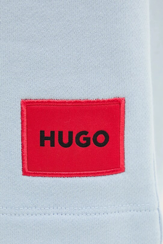 HUGO szorty bawełniane Diz222 niebieski 50466196