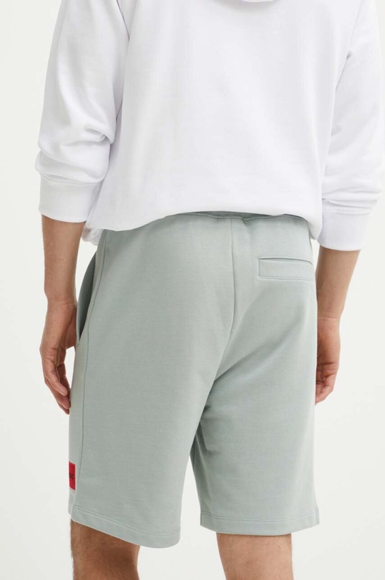 Oblečení Bavlněné šortky HUGO 50466196 zelená