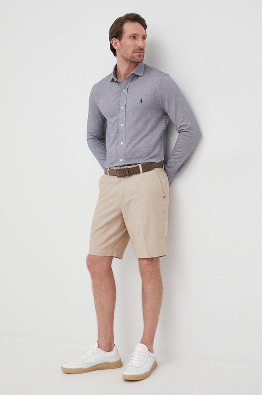 Kraťasy Boss 50468205 béžová SS22