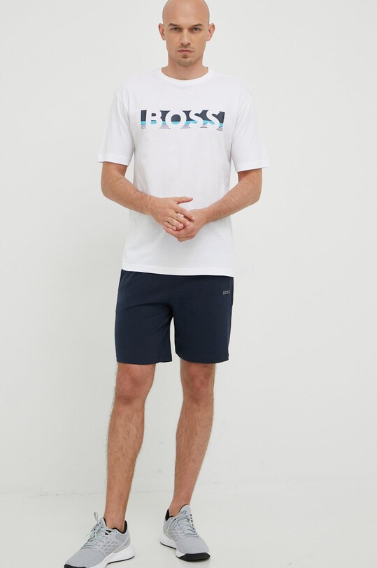 Σορτς BOSS 50469561 σκούρο μπλε AW22