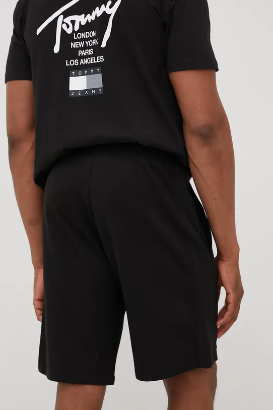 Îmbrăcăminte New Era pantaloni scurti din bumbac 12827199.BLACK negru