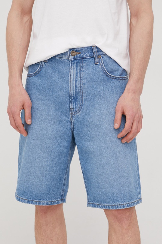 Lee szorty jeansowe jeans niebieski L70UOMVW