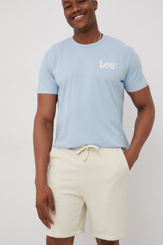 Kraťasy Lee pletenina béžová L72FSDNQ