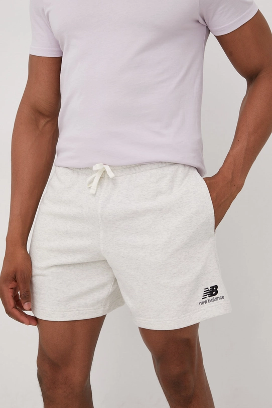 New Balance pantaloni scurți US21500SAH US21500SAH gri SS22