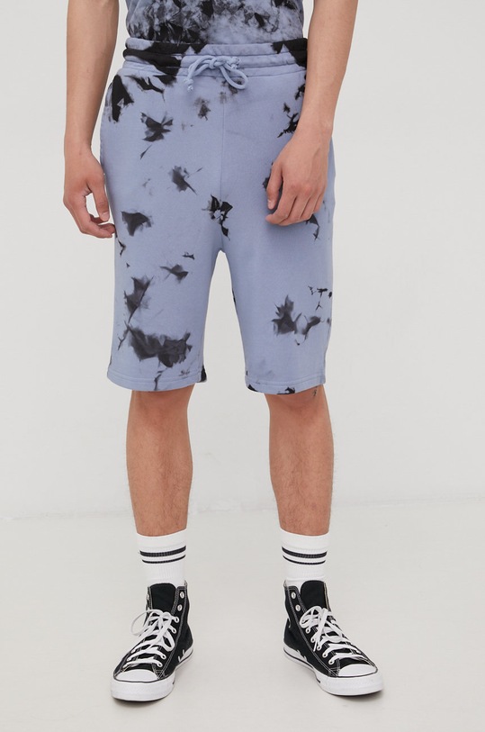 Kraťasy Produkt by Jack & Jones pletenina fialová 12213146.FadedDenim