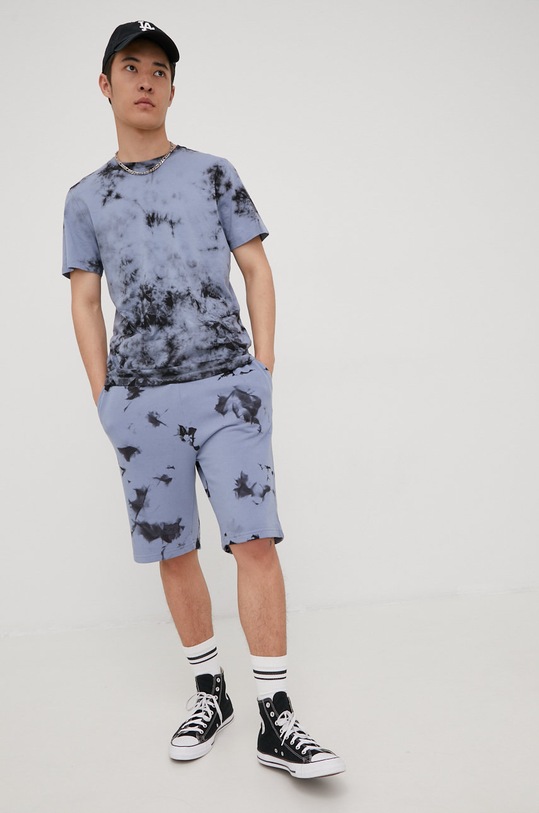 Kraťasy Produkt by Jack & Jones 12213146.FadedDenim fialová SS22