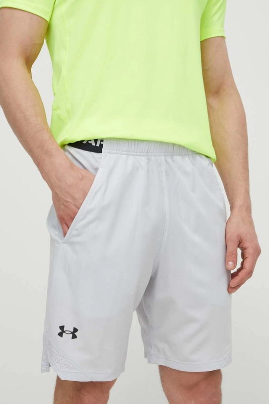 Tréningové šortky Under Armour látka sivá 1370382