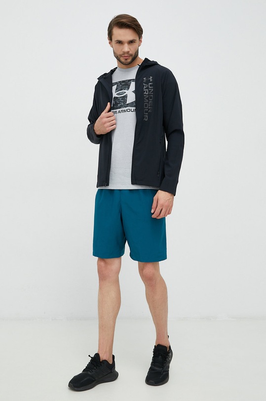Tréninkové šortky Under Armour 1370388 zelená AW23