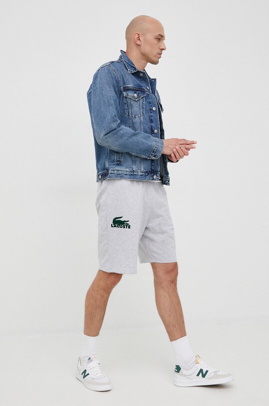 Lacoste szorty GH5421 GH5421 szary AW24