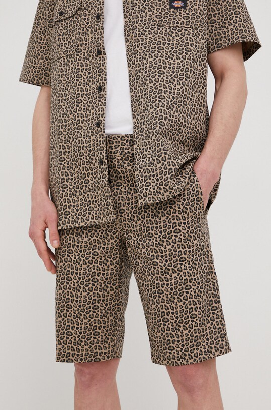 Памучен къс панталон Dickies DK0A4XR1C47 бежов SS22