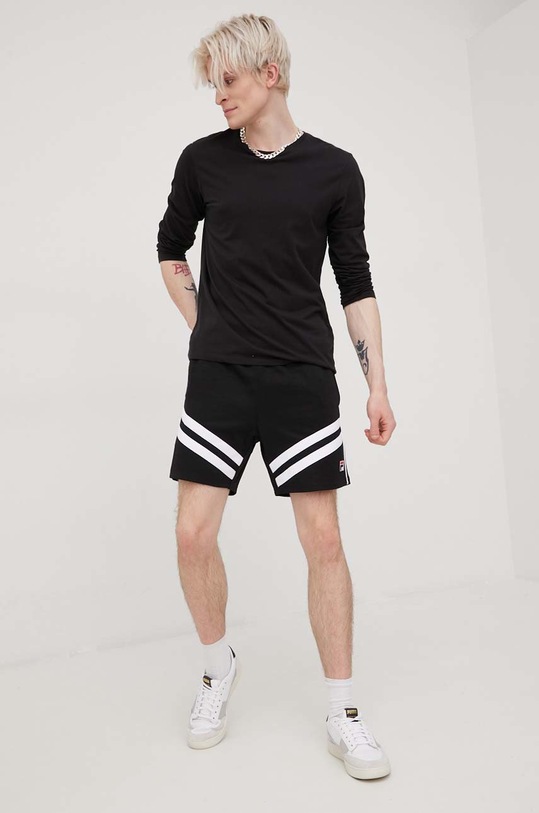 Kraťasy Fila FAM0090 černá SS22