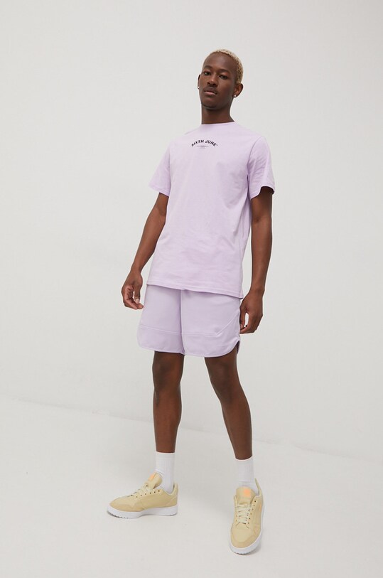 Arkk Copenhagen szorty AA5215.0308 fioletowy SS22