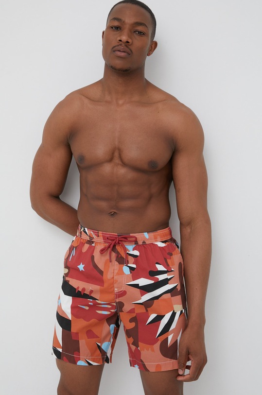 Kratke hlače za kupanje Deus Ex Machina narančasta DMP2021149B