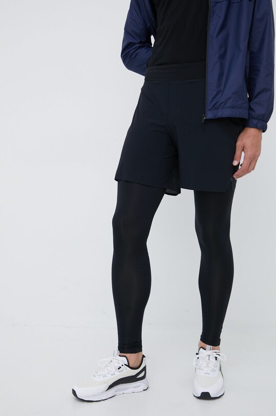 ON Running szorty do biegania Lightweight z elastanem czarny 12500133