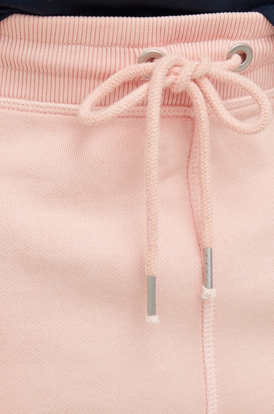 Bavlněné šortky BOSS Boss Casual růžová 50472406