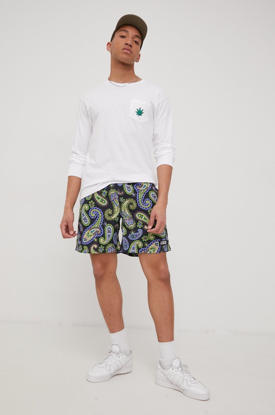 HUF szorty pt00205 czarny SS22