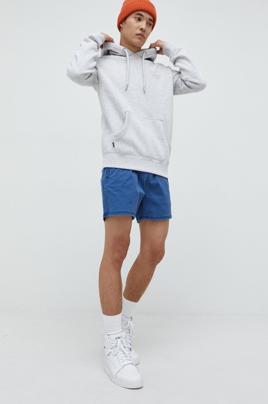 Superdry szorty M3010191A.J6P niebieski SS22