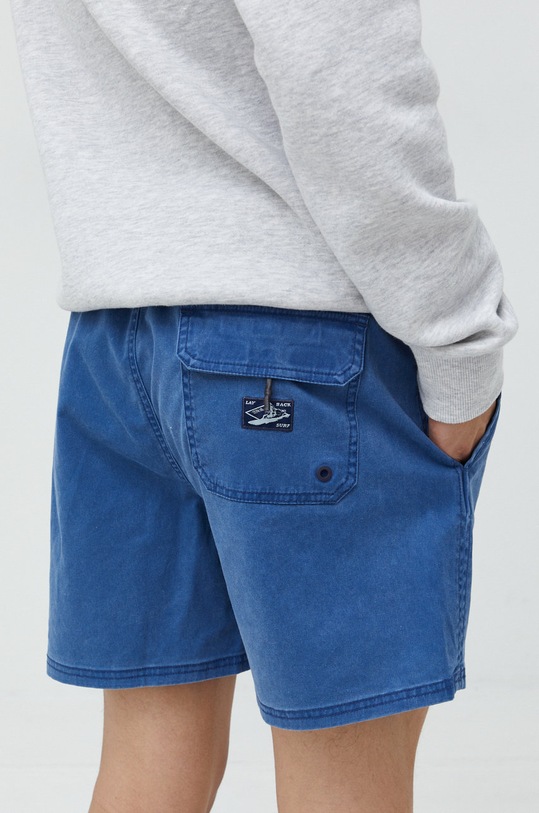 Odzież Superdry szorty M3010191A.J6P niebieski