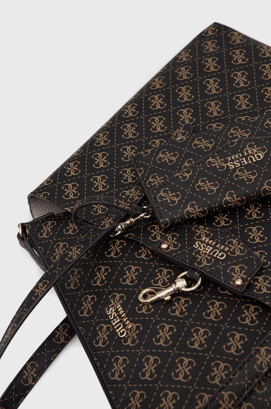 Obojstranná kabelka Guess ECO BRENTON HWESG8.39023 hnedá