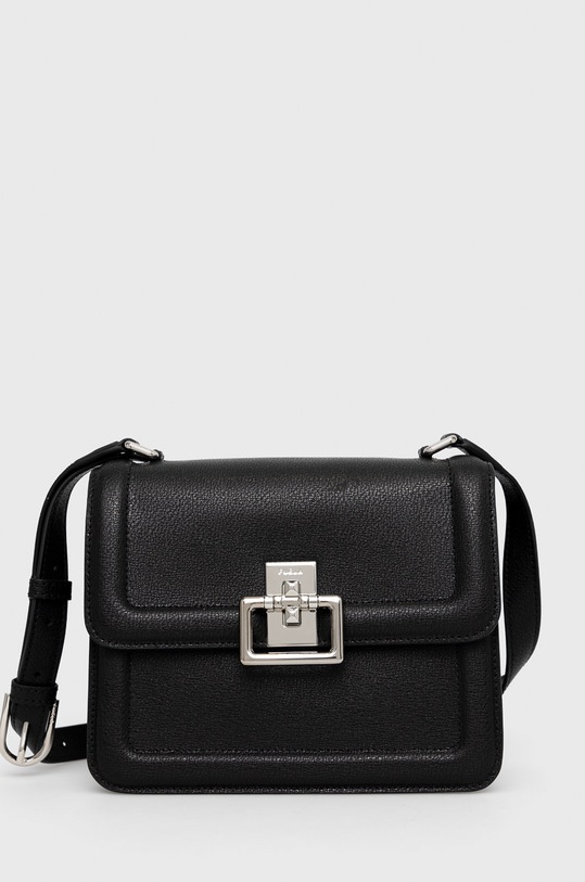 Kožená kabelka Furla usňová koža čierna WB00321.AX0732.O6000
