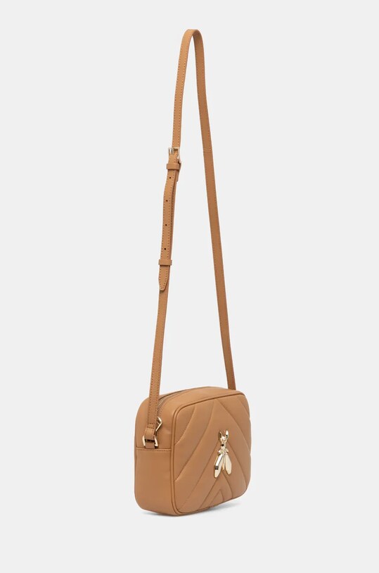 Шкіряна сумочка Patrizia Pepe CB0023.L004 бежевий AW24