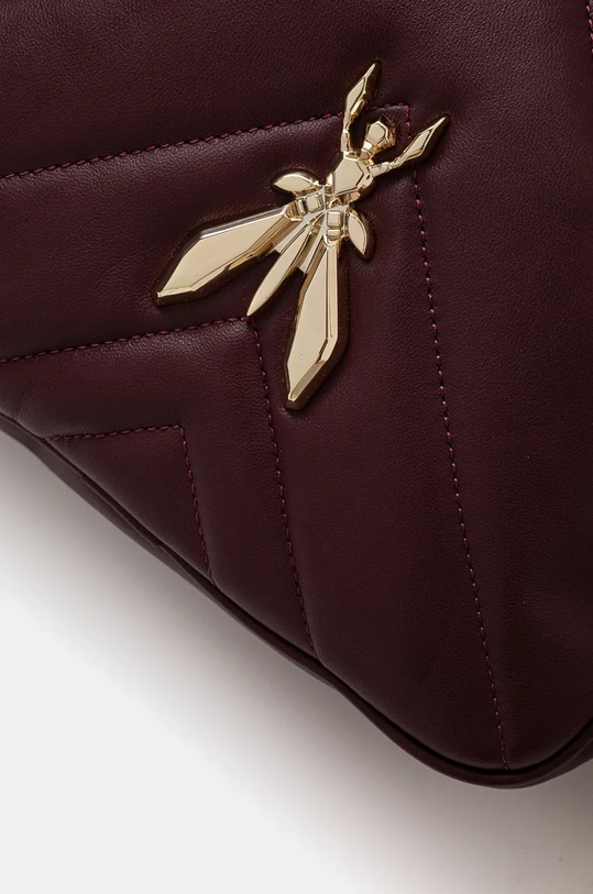 Patrizia Pepe poseta de piele burgundia CB0023.L004