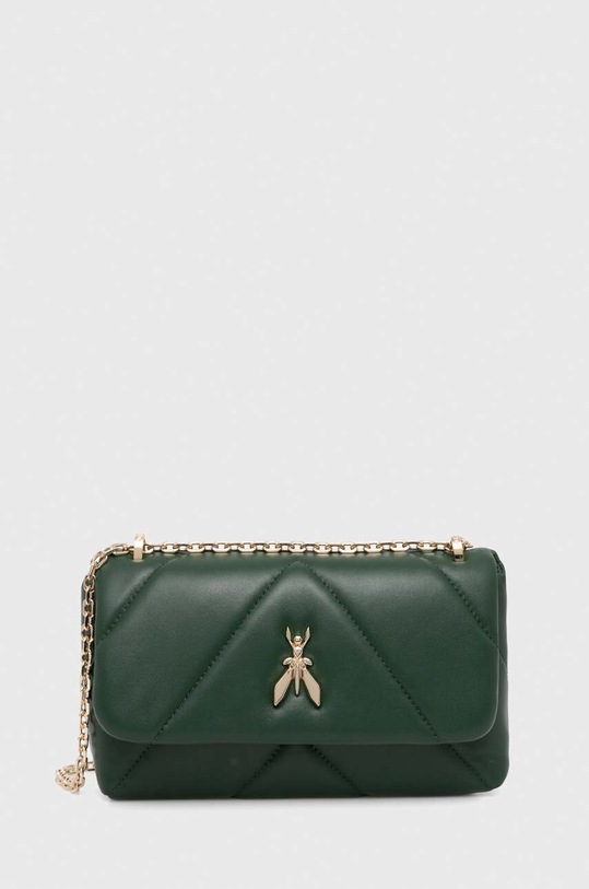 Patrizia Pepe poseta de piele uni verde CB0084.L006