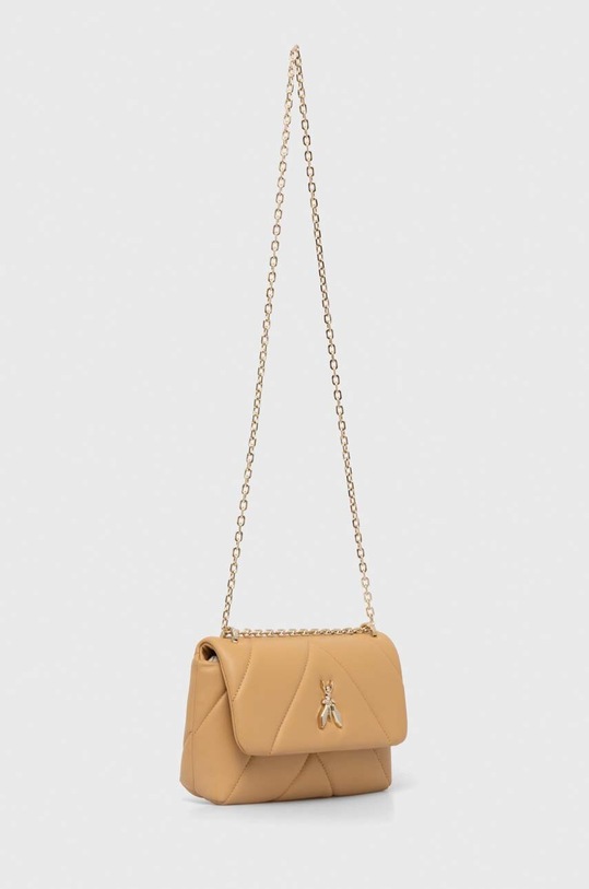 Patrizia Pepe torebka skórzana CB0084.L006 beżowy SS25