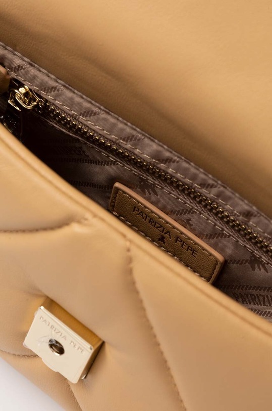 Patrizia Pepe torebka skórzana CB0084.L006 beżowy