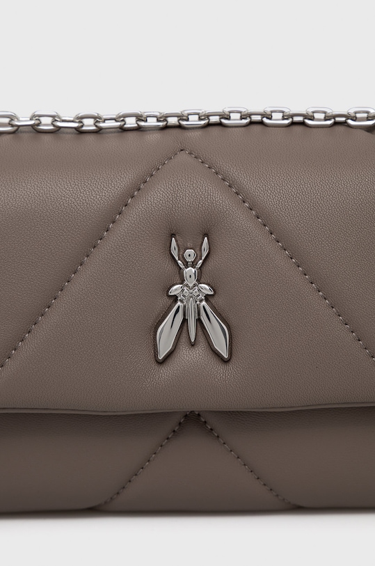 Accesorii Patrizia Pepe poseta de piele CB0084.L006 maro