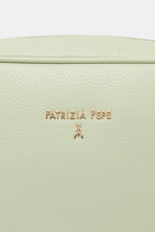 Кожаная сумочка Patrizia Pepe зелёный CB8985.L001