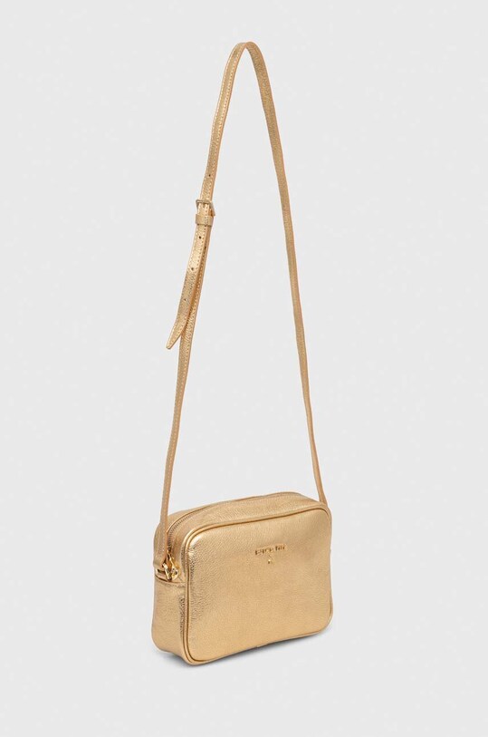 Кожаная сумочка Patrizia Pepe CB8985.L001 золотой SS25