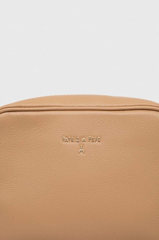 Аксесуари Шкіряна сумочка Patrizia Pepe CB8985.L001 бежевий