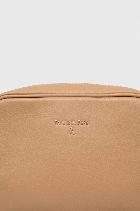 Akcesoria Patrizia Pepe torebka skórzana CB8985.L001 beżowy