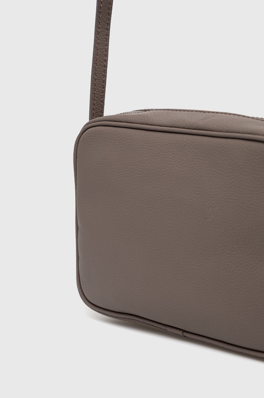 Accesorii Patrizia Pepe poseta de piele CB8985.L001 maro