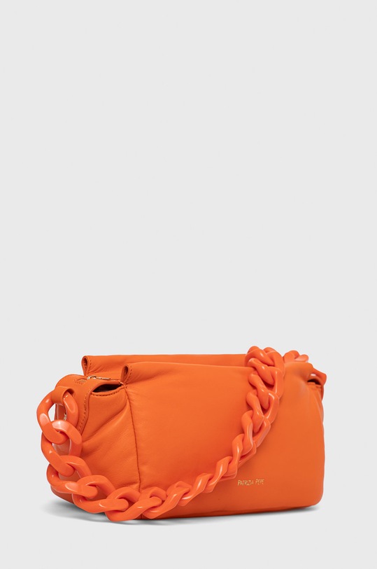 Doplňky Kožená kabelka Patrizia Pepe 8B0275.L037 oranžová