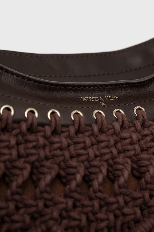 Torba Patrizia Pepe smeđa 2B0005.K029
