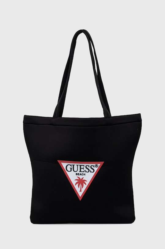 Guess geanta incape in A4 negru E2GZ06.KB2C0