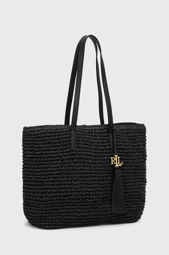 Τσάντα Lauren Ralph Lauren 431818856002 μαύρο SS22