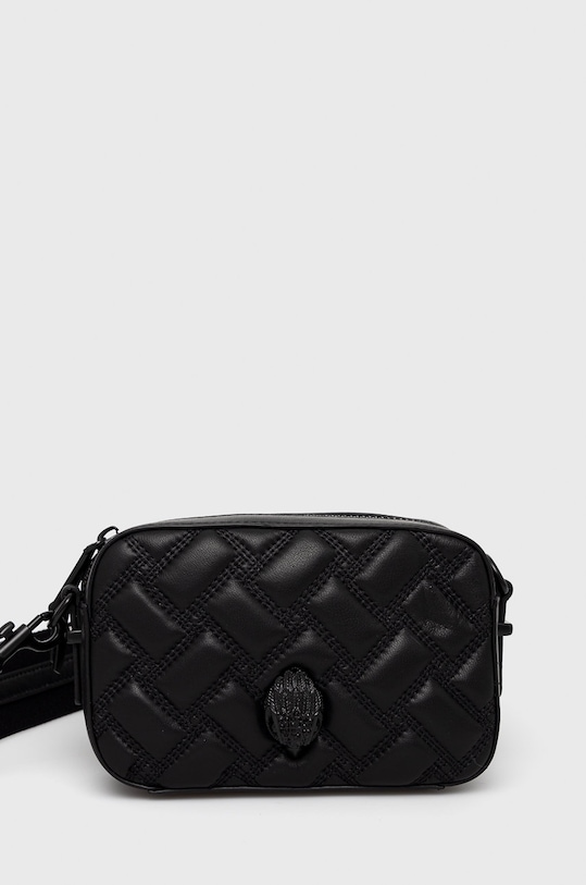 Kožená kabelka Kurt Geiger London přírodní kůže černá 8894900109