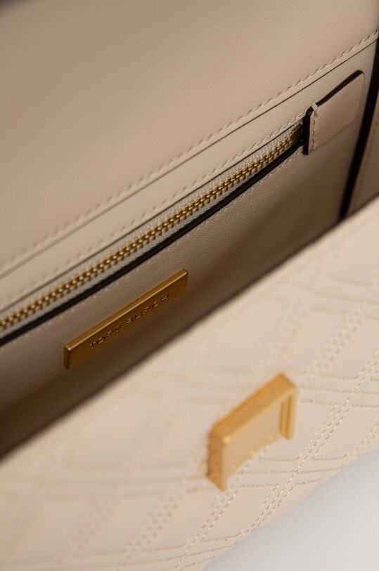 Шкіряна сумочка Tory Burch 75576.122 бежевий
