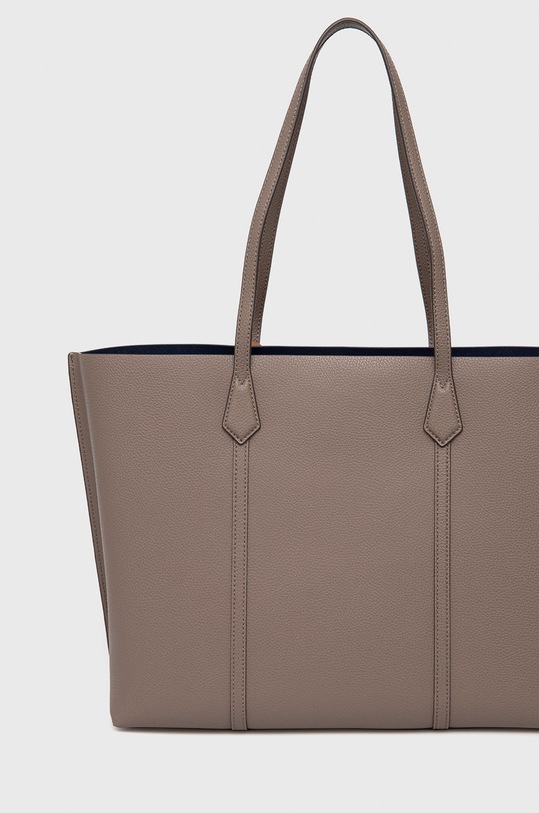 Accesorii Tory Burch poseta de piele 81932.093 maro