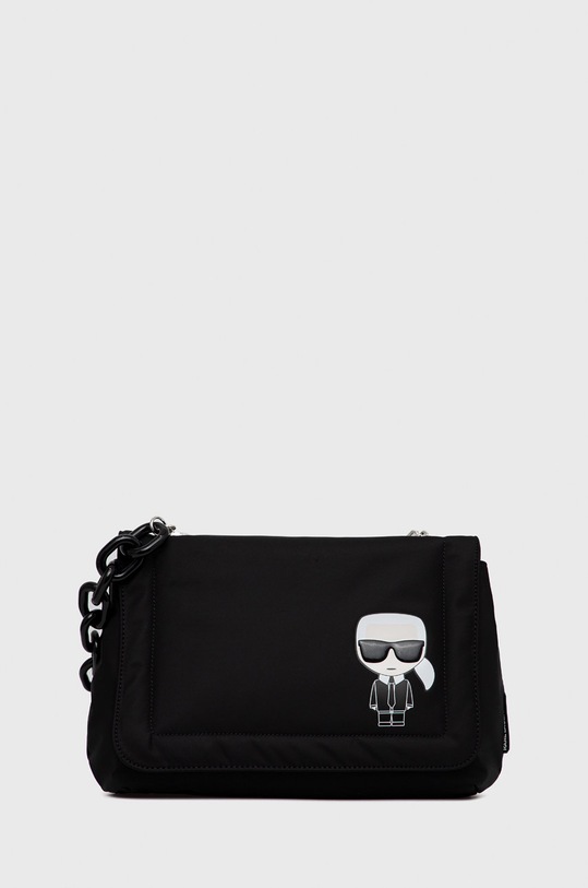 Karl Lagerfeld Torebka 220W3054 nie mieści A4 czarny 220W3054
